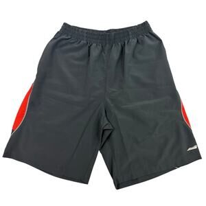 Avia Men’s Small Gray Red Athletic Shorts Stretch Running Training Gym S